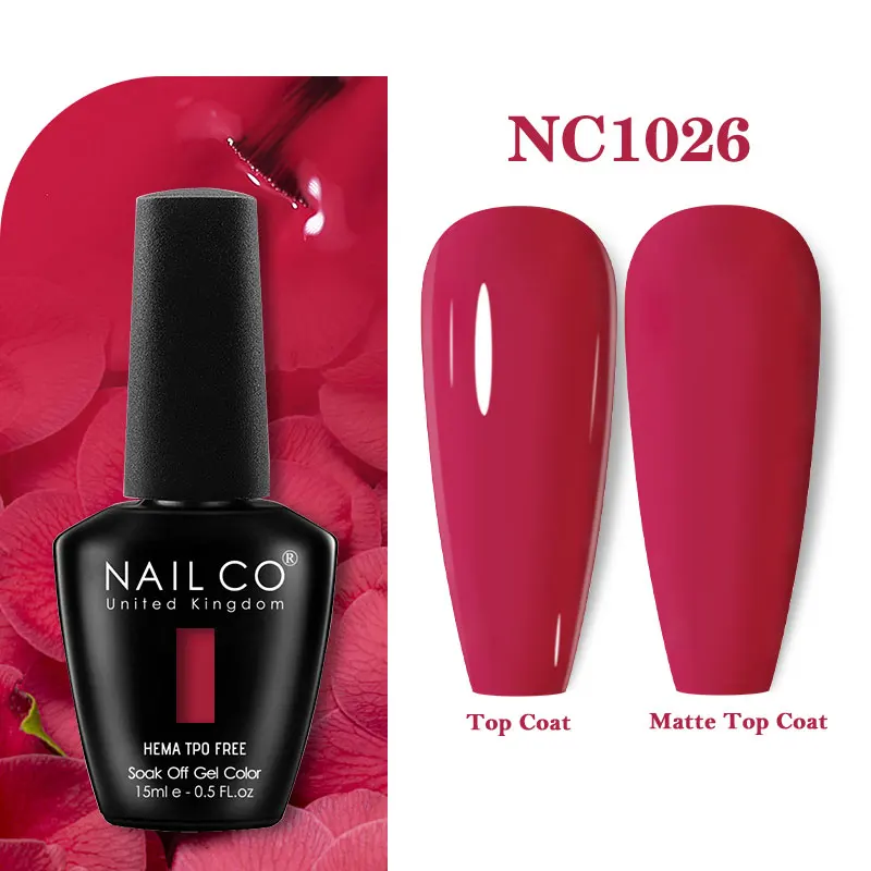 NAILCO 131 Kleuren TPO GRATIS HEMA Vernis Semi Permanente UV Vernis Gel Nagellak Nagels Art Gel Manicure TOP BASE Vernis Hybride