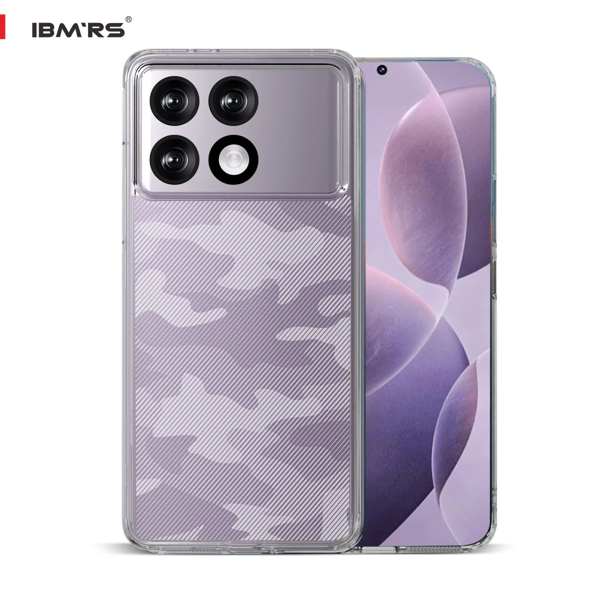 

IBMRS Camo Case for Redmi K70/K70 Pro/Poco F6 Pro PC+TPU Shockproof Camera Cover