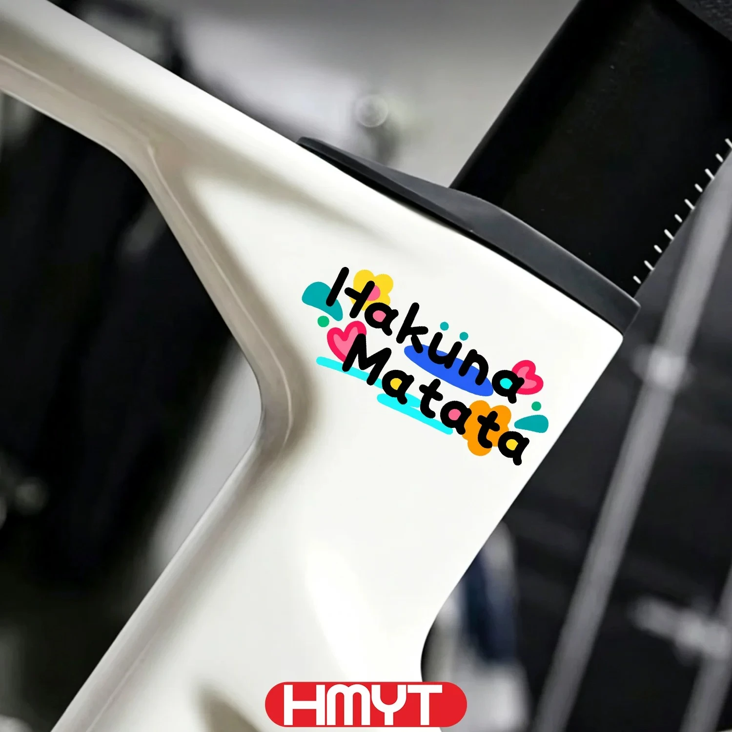 Mountain Biking Quotes - Hakuna Matata Inspirational Bicycle Stickers for