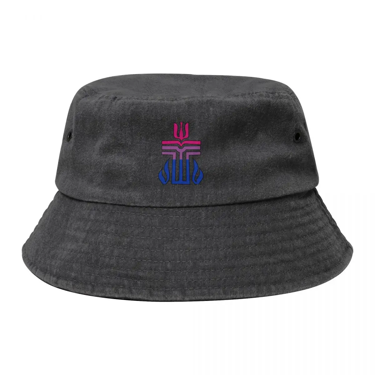 

Bisexual PCUSA Cross Bucket Hat designer cap sun hat Anime Hat Golf Hats For Women Men's