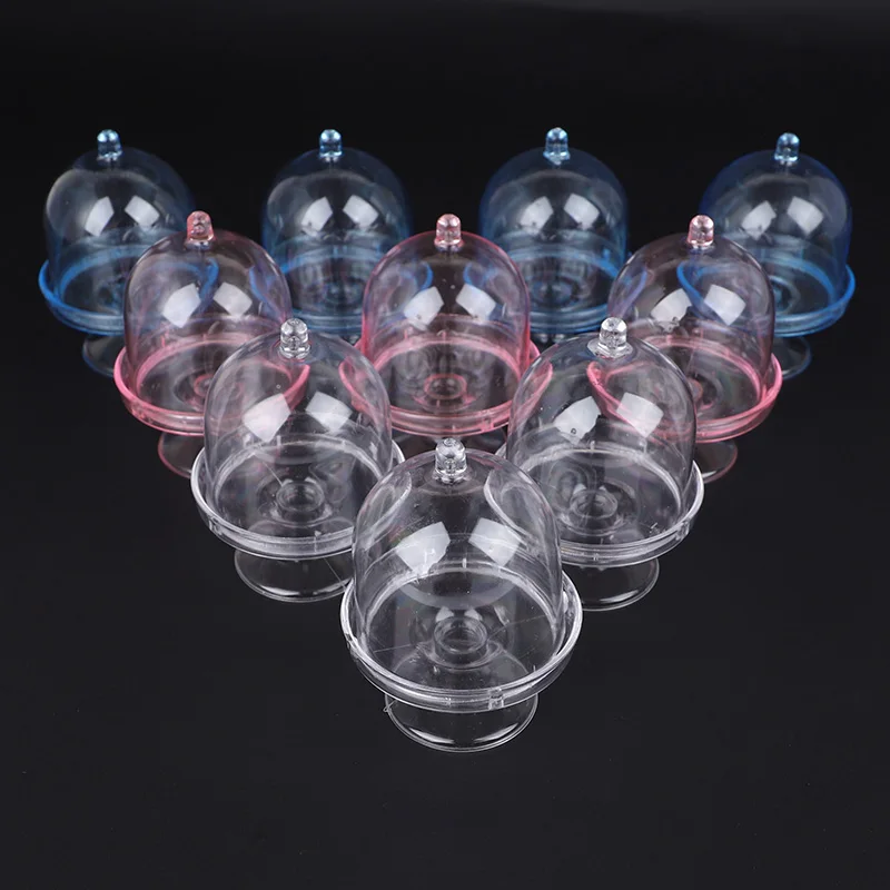 

4Pcs Gold Silver Candy Boxes Chocolate Stand Wedding Cake Container Dessert Display Holder For Birthday Party Decorations Supply