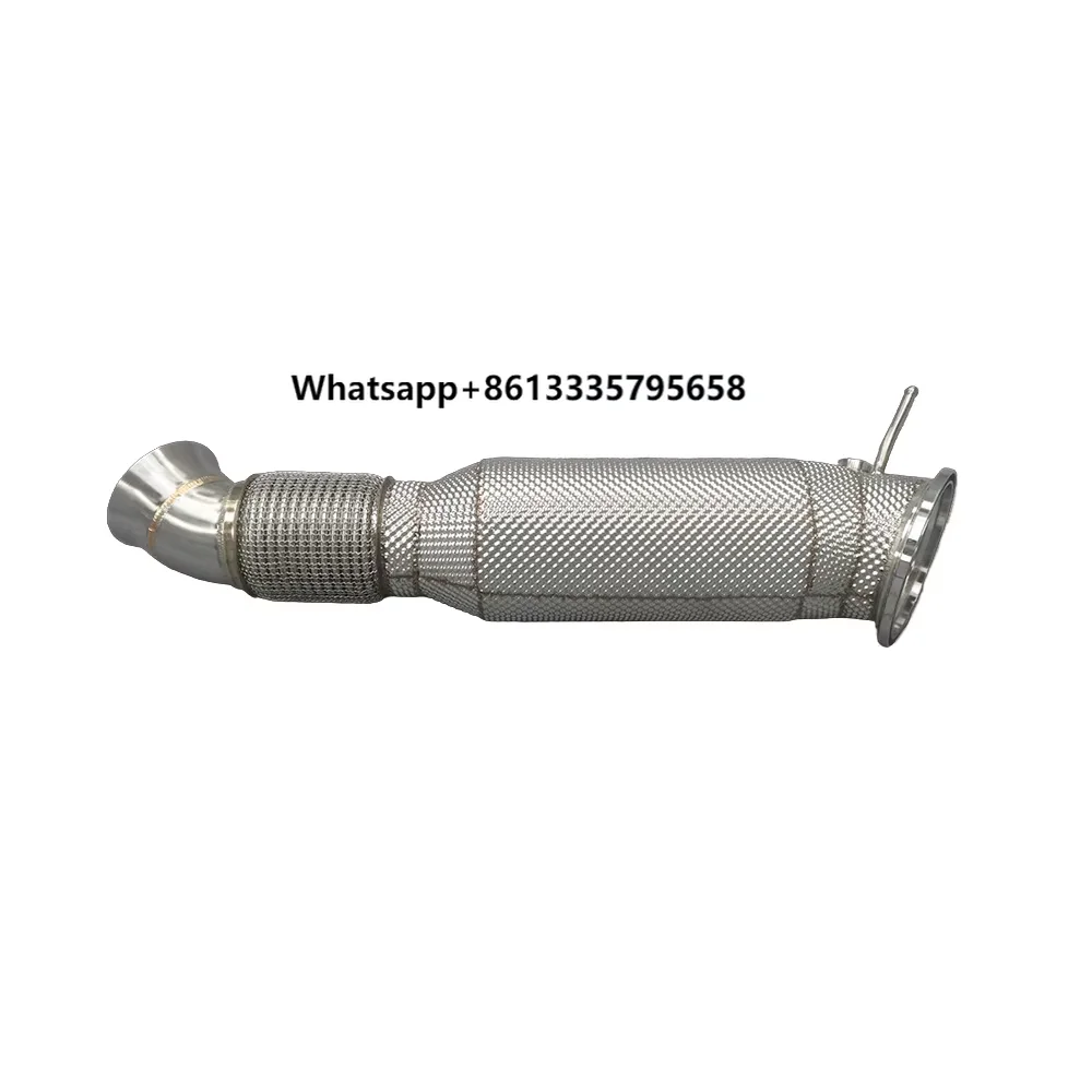 

New 3.0T Heat Shield Exhaust Downpipe Three-Way Catalytic Converter for M340I X7 40i 540i X4 40i 840i Compatible G20 B58