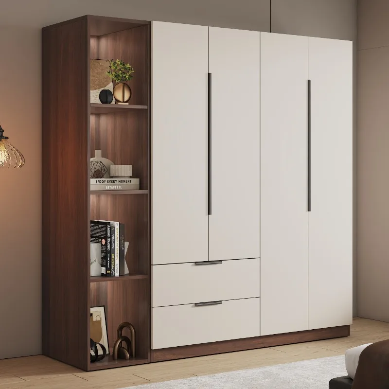 Storage Drawers Wardrobe Clothes Partitions Organizer Wooden Kids Modern Wardrobe Display Guarda Roupa Lounge Suite Furniture