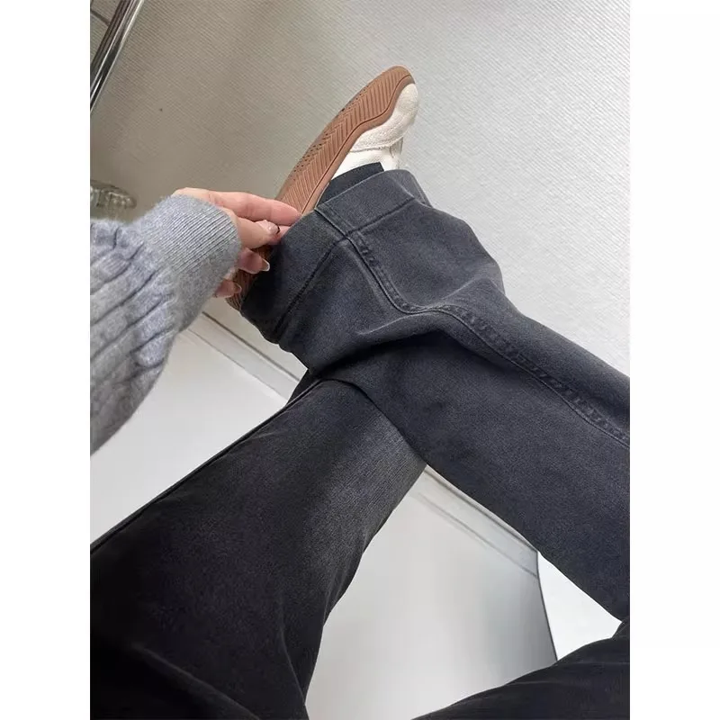 

Мешковатые джинсы Y2K 2000-х годов, женская одежда в стиле Харадзюку, винтажная джинсовая одежда с высокой талией и широкими штанинами, модная свободная уличная одежда в корейском стиле, эстетичная