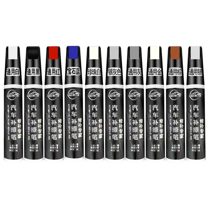 

Paint Repair Pen Platinum Steel Gray Car Paint Scratches Repair Pen Waterproof Multi-color Tyre Marker Paint Pen For Car Vehicle