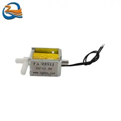 ZQ DC 6V/ 12V/ 24V 2-position 3-way Valve Micro Mini Electric DC Solenoid Valve For Gas Air Fa2331J Dropshipping