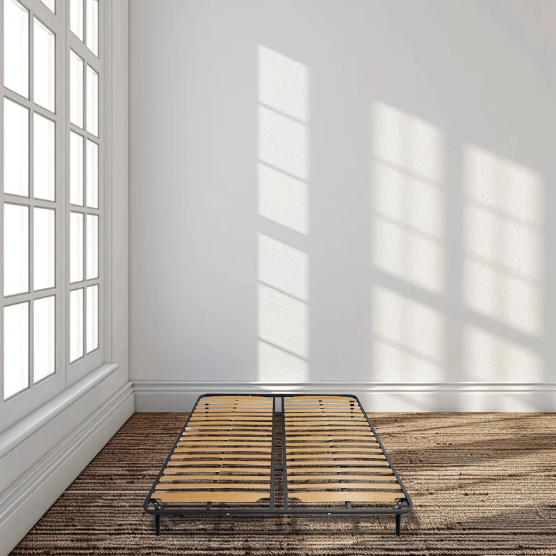 Customized Suitable Most Thickness Mattresses Fine Strong Structure California King Platform Bed Frame With Storage