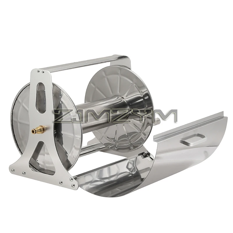 Multi-function Stainless Steel Water Hose Holder Hose Reel Rack For For Gardening Sprinkler Car Washing