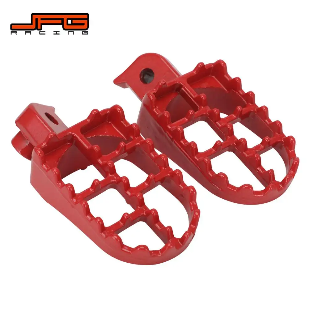 Universal Footrest Pedals Footpegs For KTM HONDA YAMAHA SUZUKI BMW KAWASAKI CFMOTO Motorcycle Accessories Dirt Pit Off-road Bike