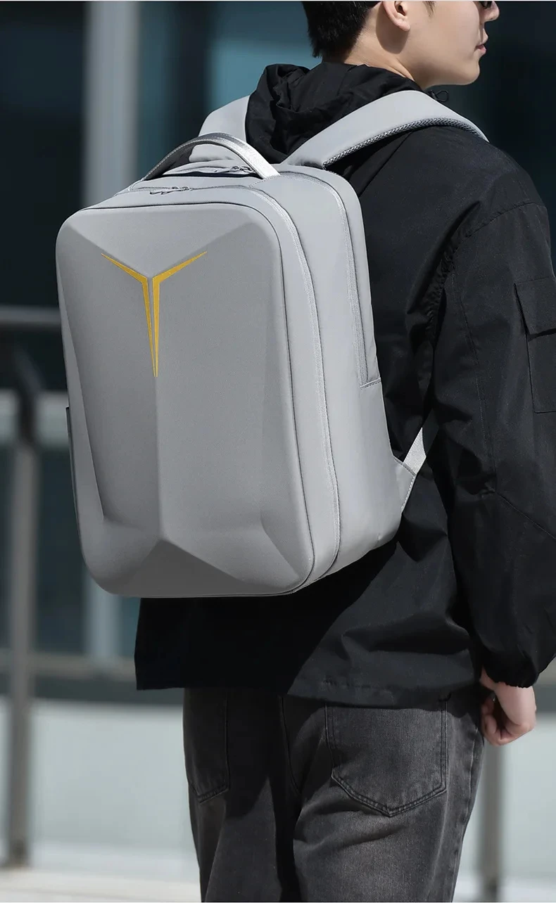 

New Multifunctional Computer Bag Hard Shell Rechargeable Backpack Large Capacity Casual Travel Business Backpack For Men