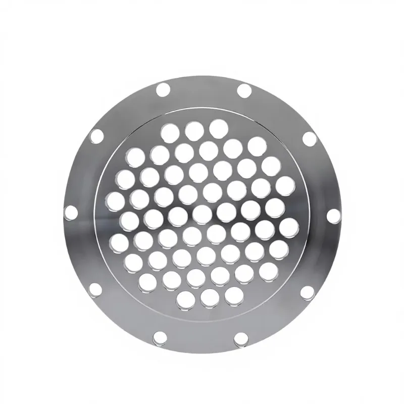 Stainless steel 304 surface treatment, high-pressure corrosion-resistant horizontal customized size tube plate