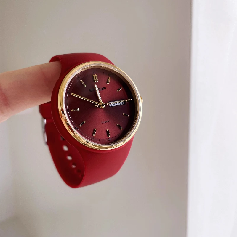 

Waterproof 2025 quartz watch birthday gift fashion classic trend women's watch elegant and simple