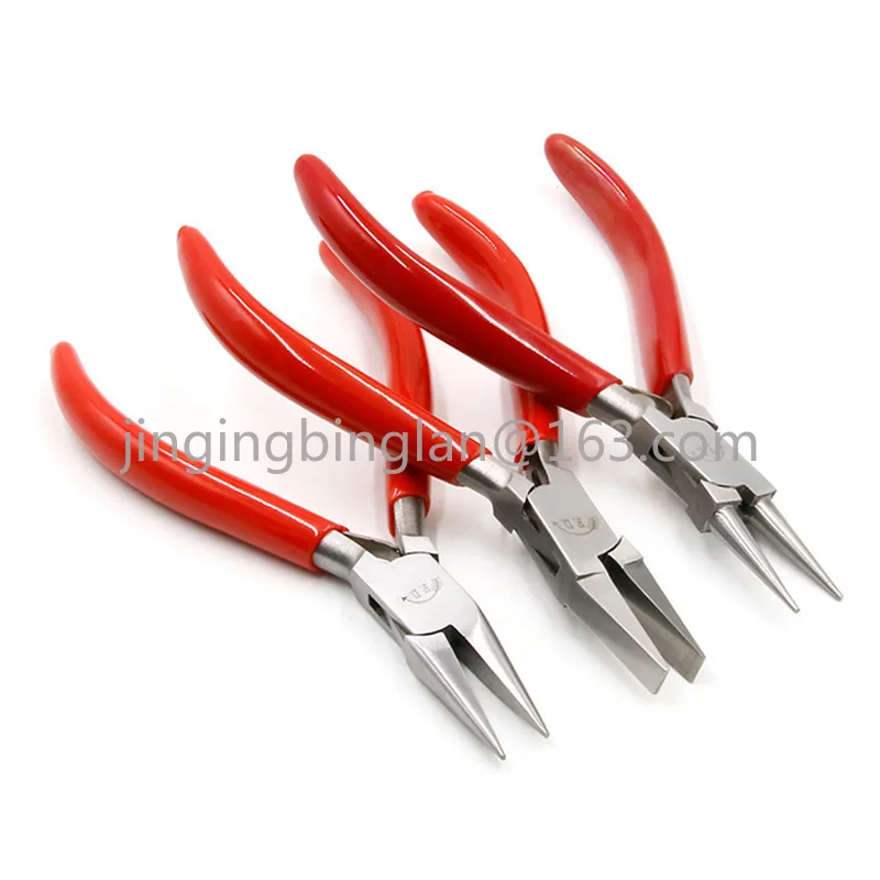 High-quality pliers/pointed nose pliers/round nozzle pliers/toothless flat nozzle pliers Anti-corrosion gold jewelry tool pliers