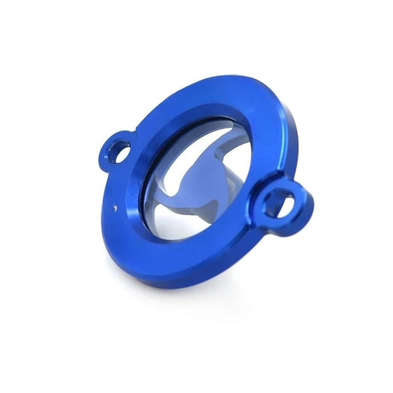 Sports transparent engine oil filter cover, motorcycle plug accessories