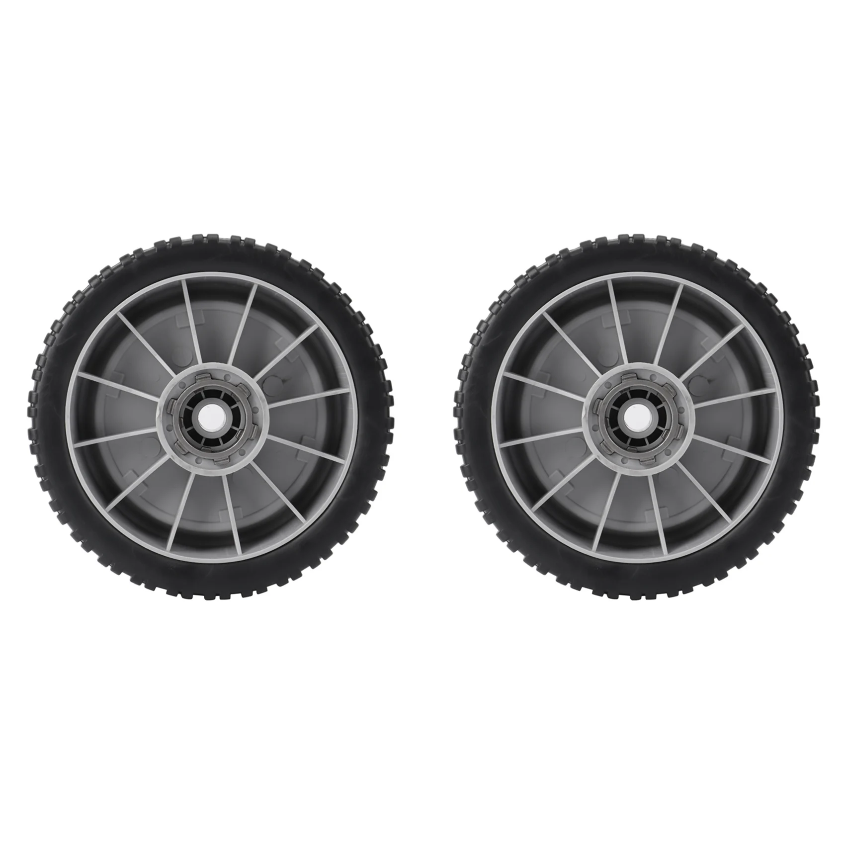 GTBL 2 Pack 8Inch/203MM Lawn Mower Wheel For HONDA GXV160 HRJ 216 196 WALK BEHIND SELF-PROPELLED MOWERS RUBBER CART