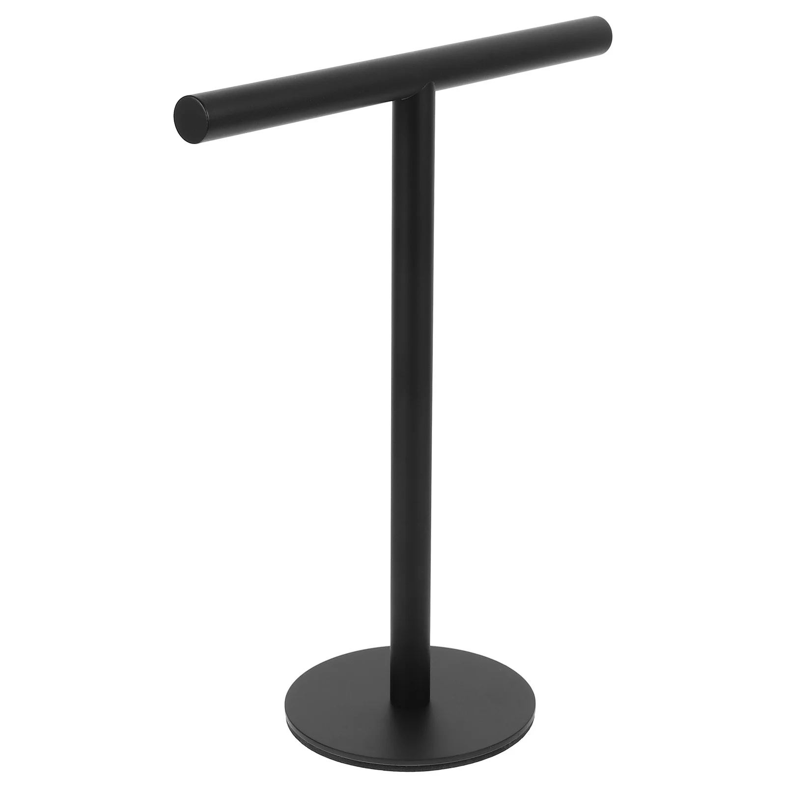 ステンレス鋼 T 字型タオルラック立ち浴室カウンタートップタオルホルダーキッチン化粧台収納オーガナイザーラック用