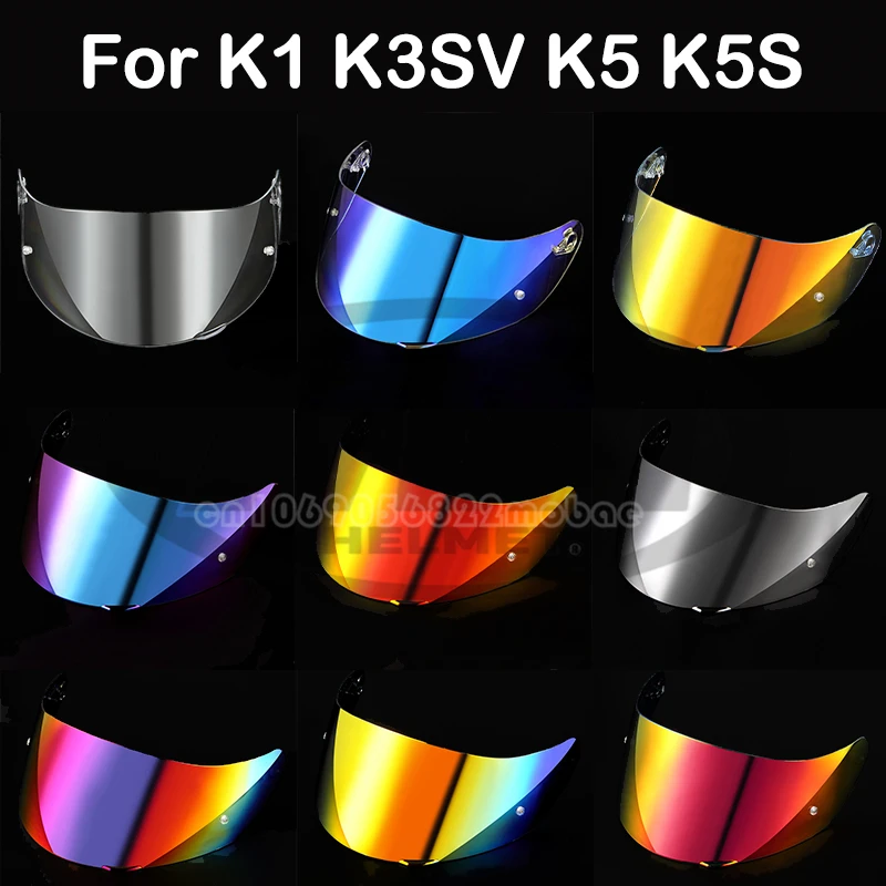 ل AGV K5 K5S K5-S K3SV K1 K1S المدمجة ST دراجة نارية خوذة قناع عدسة درع نظارات كامل الوجه دبوس الإكسسوارات الفقرة موتو نتوء (غطاء)