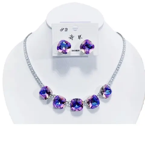 10 best sales kristall halsbandsset - №10