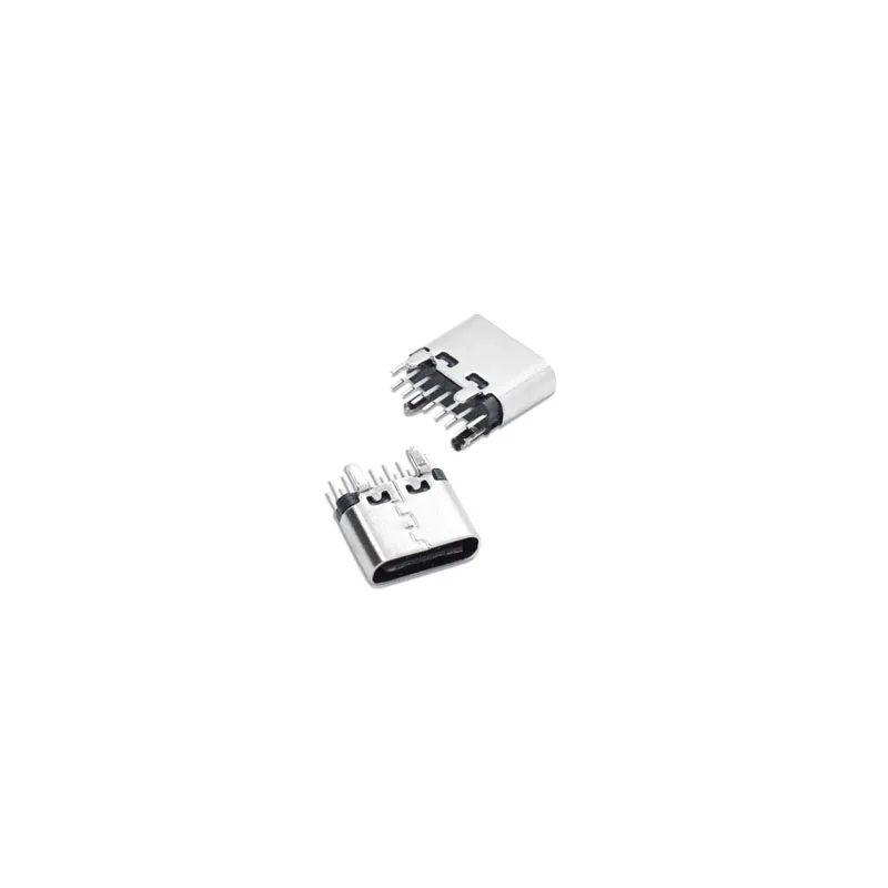 1PC USB 3.1 Type-C 16 Pin Female Connector For Xiaomi Huawei Samsung Sony SMT DIP PCB High Current Charging Port Transfer Data