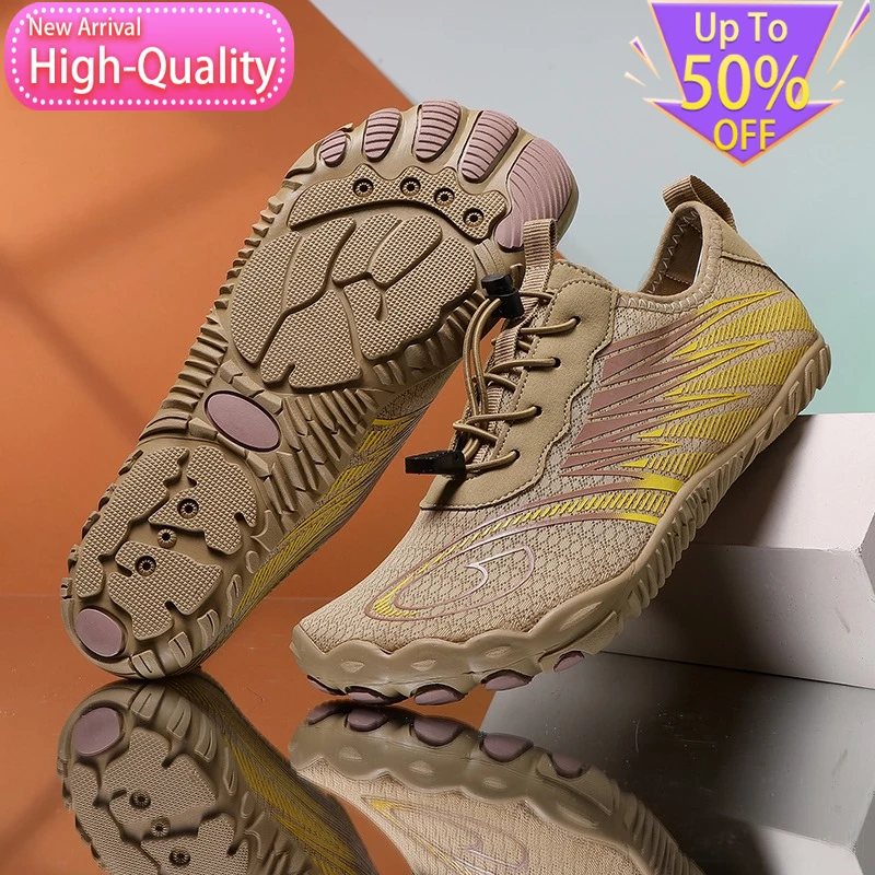 2026 New Summer Mens Womens River Tracing Shoes Ground Grabbing Shock-absorbing Water Wading Shoes Rebound Anti Slip Beach Shoes