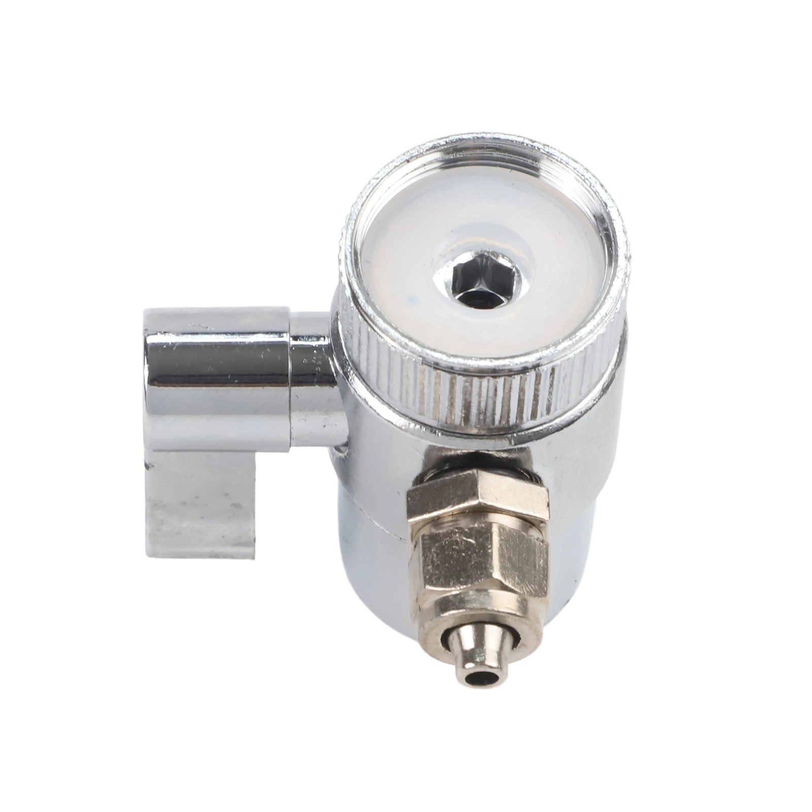 M MM Female Thread Above Counter Water Filter Faucet Diverter Valve Faucet Diverter Valve Faucet Splitter Silver