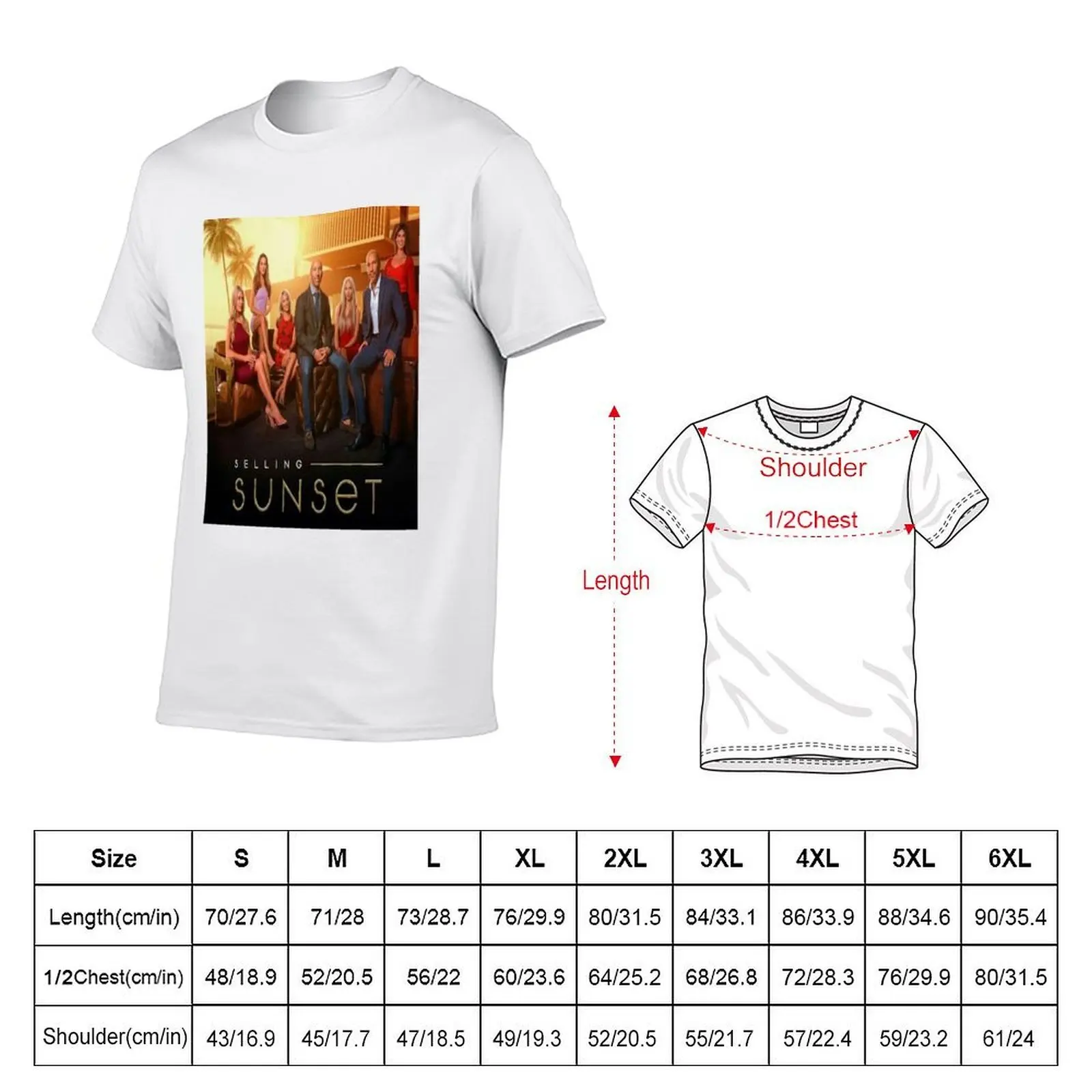 تي شيرت Netflix يبيع غروب الشمس تي شيرت g man للرجال تي شيرت رجالي 100% قطن ماركة فاخرة تي شيرت #5