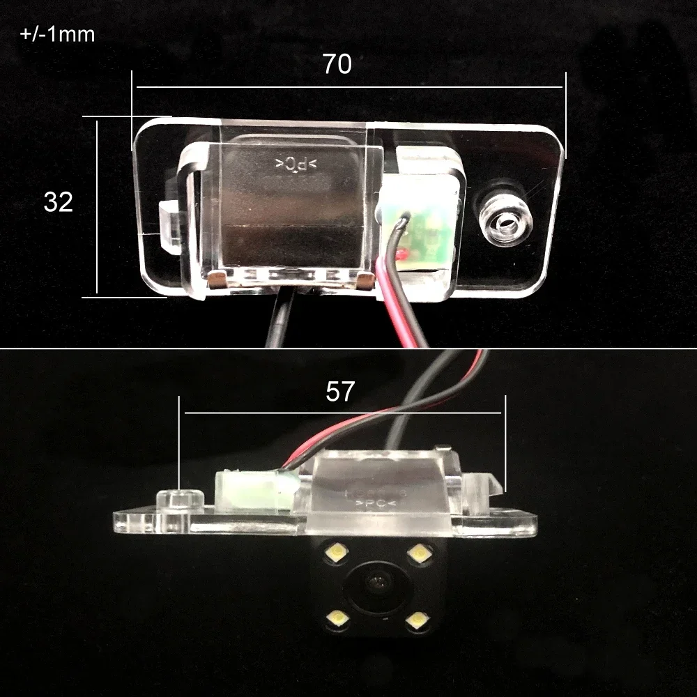 Fisheye 170 derajat 1280x720P HD AHD kendaraan mobil kamera mundur untuk Audi RS6 A6 S6 A4 RS4 Q7 A5 S5 A2 A8 S8 A3 S3 RS3