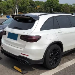 Spoiler for Benz GLC X253 Tail Fin 2016 To 2022 Rear Carbon Paint Car Roof Wing Accessories