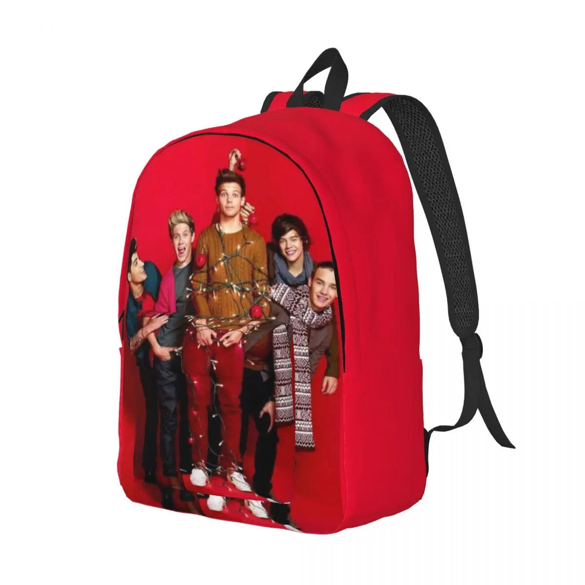 One Directions Printed Lightweight Casual Schoolbag For School, Outdoor, Shopping, Office