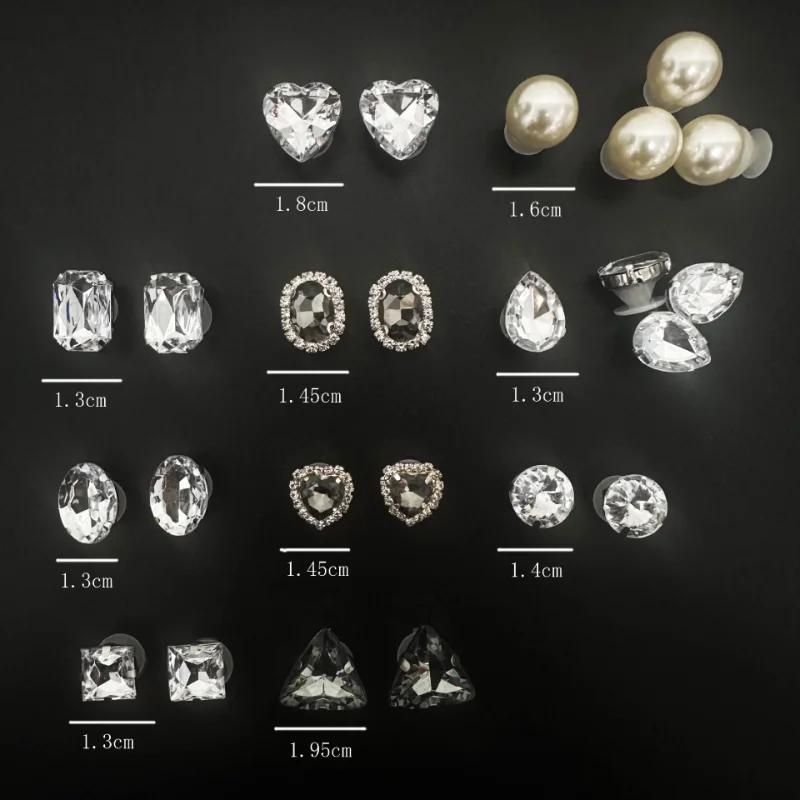 24-teiliges Sommer-Mode-Schuhcharms-Set, Zubehör für Clogs, Schuhschnallen, DIY Vintage-Edelsteine, Perlen, Diamanten, DIY 3D-Schuhdekorationen – Detail 4