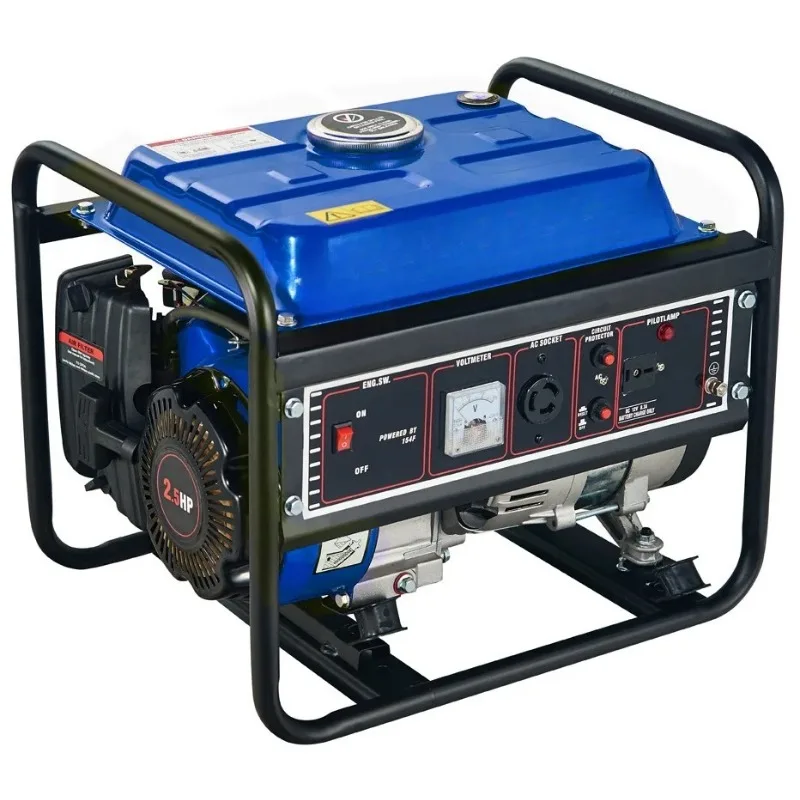 4 Stroke Air Cooled 1kva 1000w 220v Silent Single Phase Portable Power Small 1500 oline Generators
