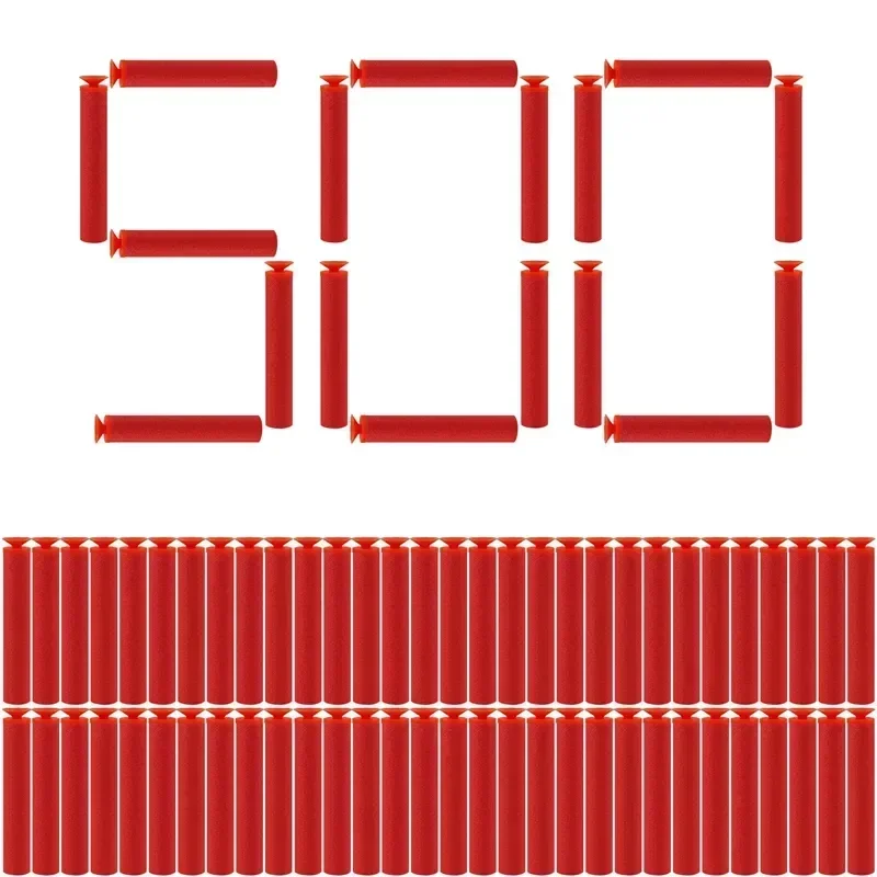 FRed Sucker Head Bullets 7.2cm Do Blasterów N-strike Elite Series Piankowe Strzałki EVA Akcesoria do Zabawek dla Dzieci