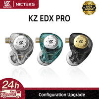 KZ EDX PRO Dynamic Drive Headphones HIFI Bass Music Earbuds In Ear Noise Cancelling Headset Gaming Earphones With MIC KZ ZSN