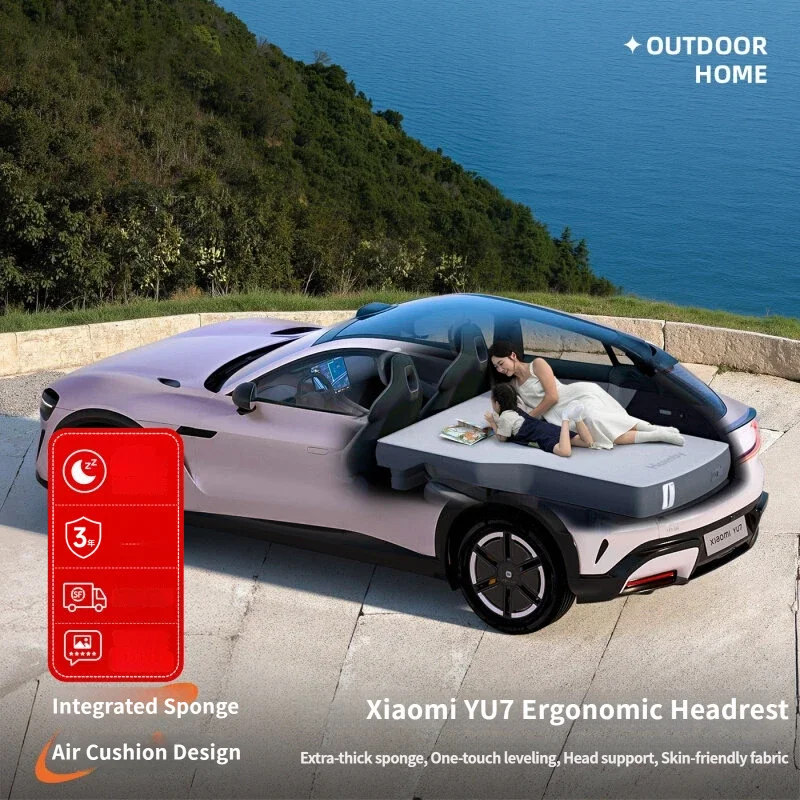 For Xiaomi YU7 2025 2026 Camping Mattress Memory Sponge Mattress Travel Bed Portable In Car Sleeping Outdoor Camping