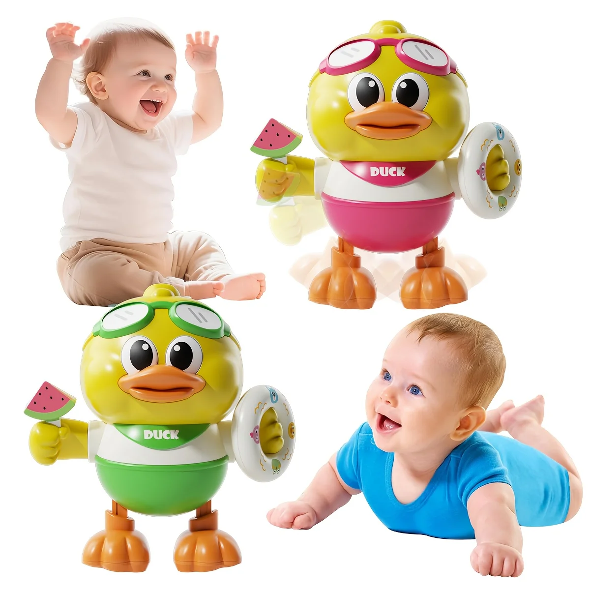 

Детские музыкальные игрушки «Танцующая утка», светящаяся обучающая утка, изящные танцевальные игрушки, музыкальная светящаяся детская игрушка, идеальные праздничные подарки