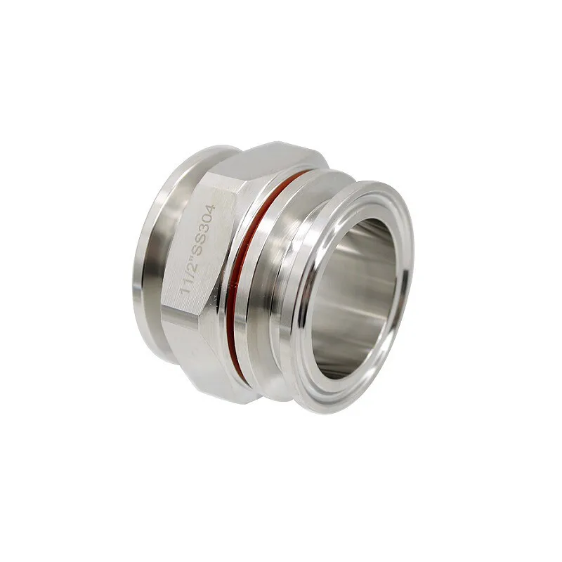 304 stainless steel food grade double card tray water tower connector quick installation clamp lock accessory