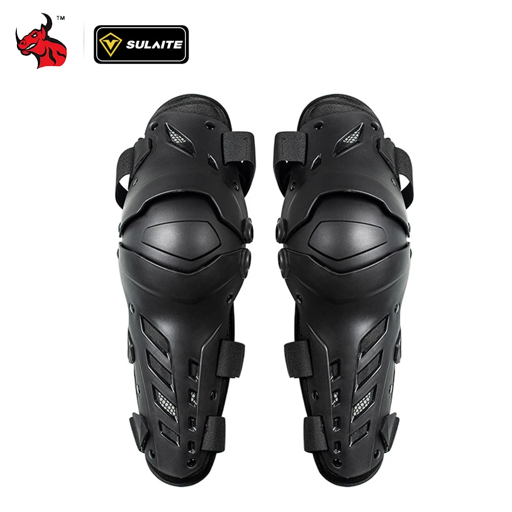 

Motorbike Long Style Kneepad Outdoor Sports Riding Drop-resistant Free Bending Impact-resistant Shock Absorption Protective Gear