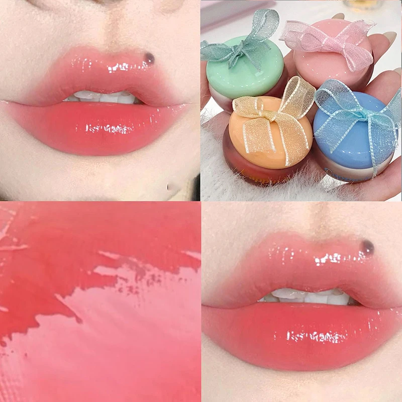 1PC Bubble Lip Gloss Mirror Water Liquid Lipstick Moisturizing Lipgloss Long Lasting Sexy Lip Tint Makeup Cosmetics