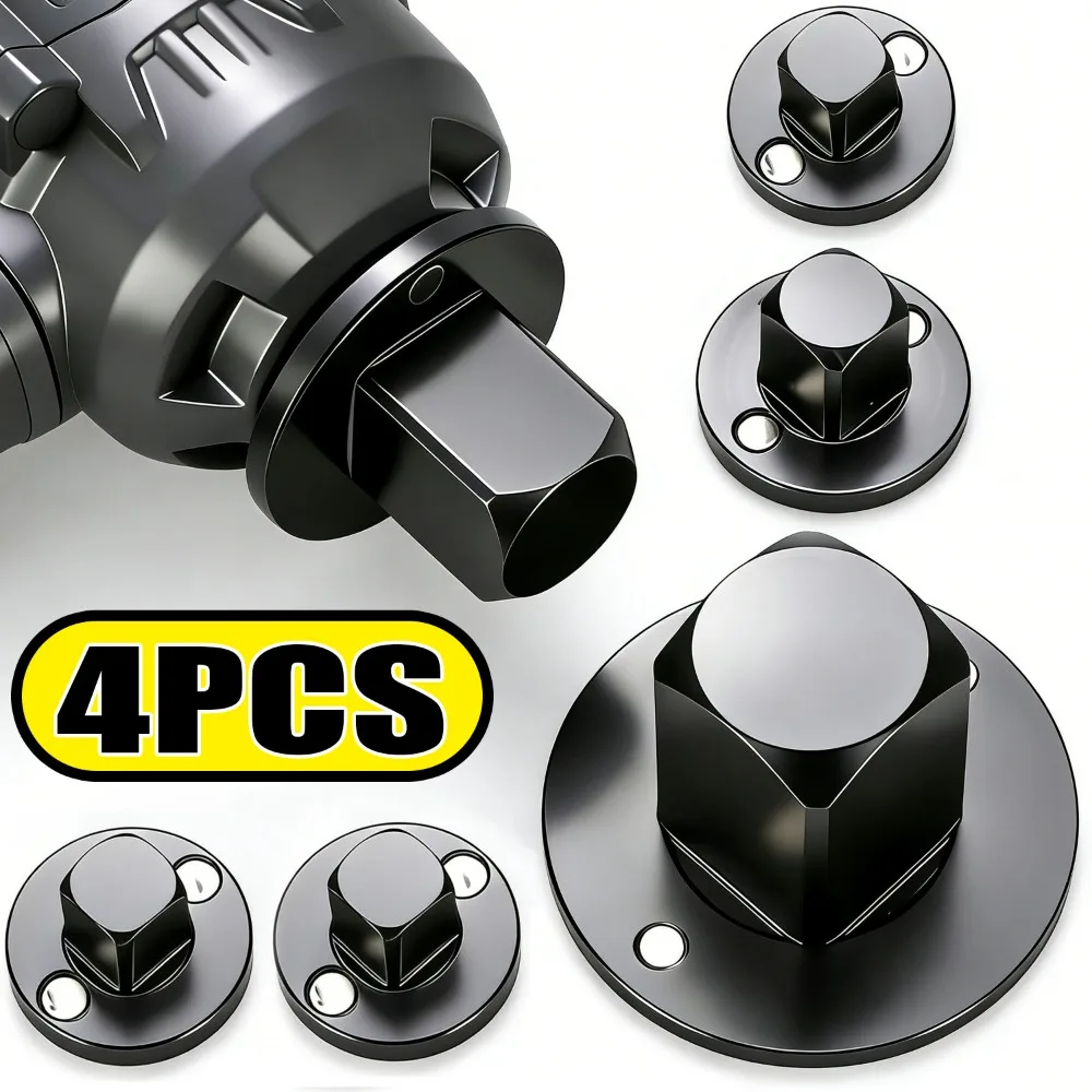 

Переходник-редуктор для ударных гайковертов из хромованадиевой стали, адаптер для ремонта автомобилей и мотоциклов, ручной инструмент, черные аксессуары для ключей