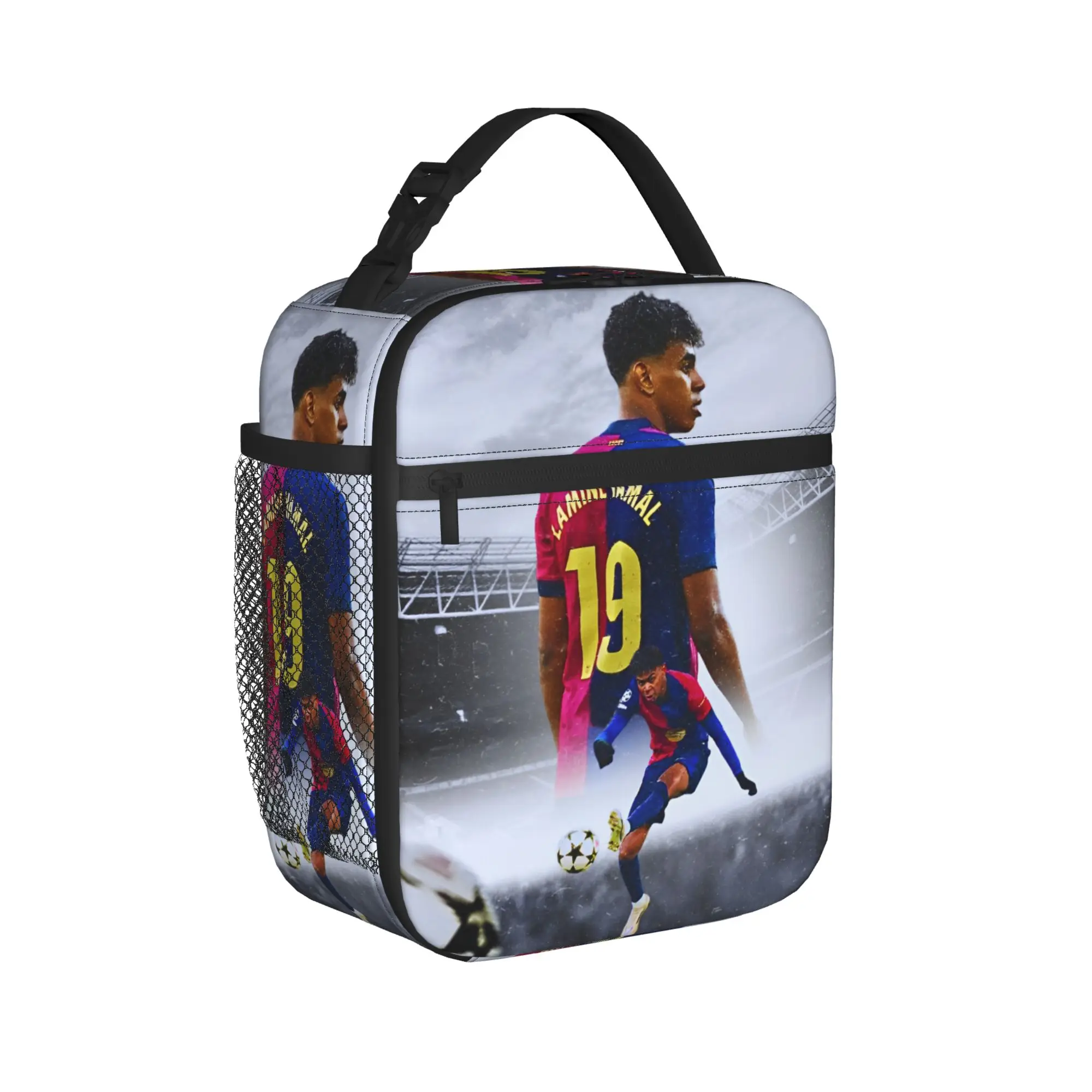 Lamine Y-Yamal Insulated Lunch Bag Leakproof Football Soccer Lunch Container Thermal Bag Lunch Box Tote Office Outdoor Men Women