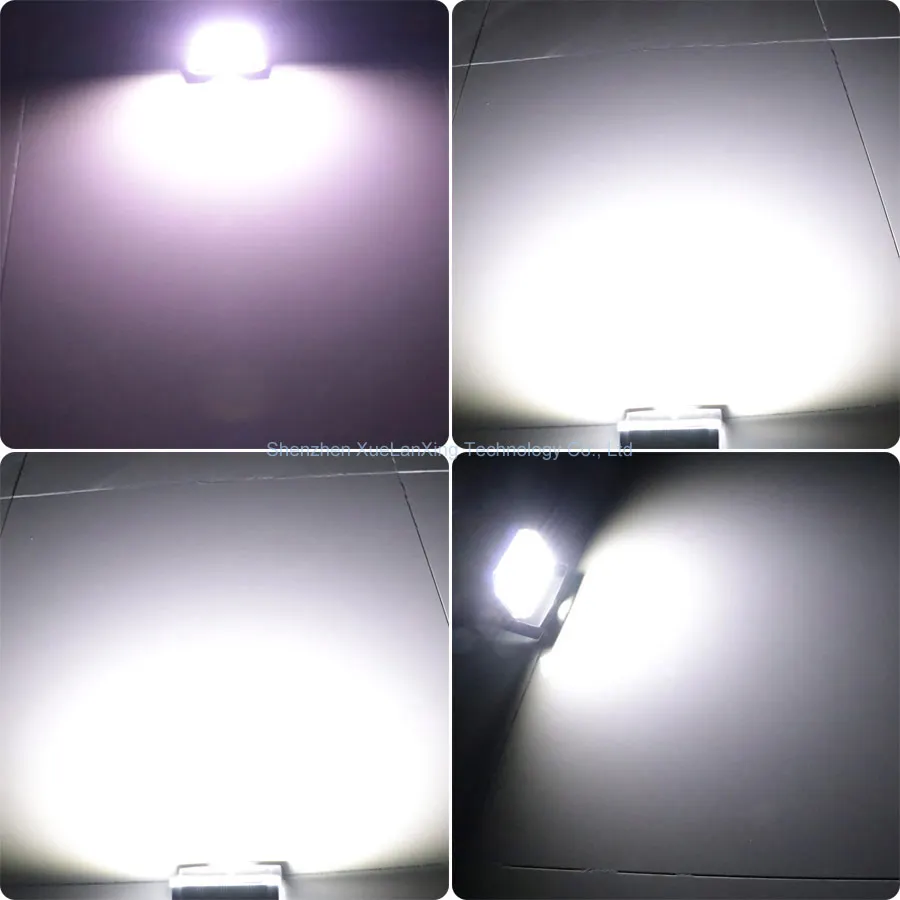 Upgraded 48 White LED DJ Disco Sound Activated Strobe Flash Lights  Stage Lighting Effect Party Holiday Club Lamp Remote X10D2