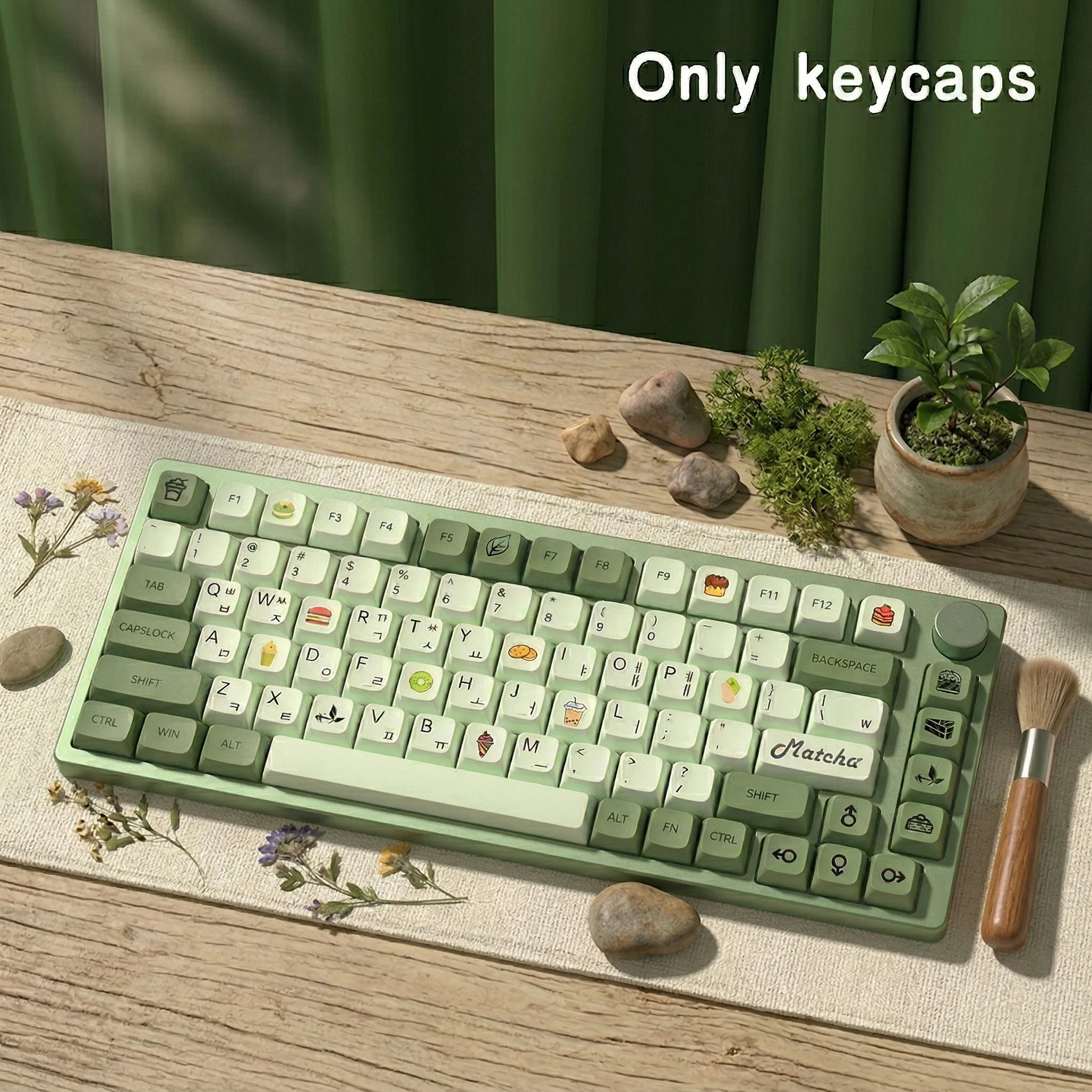 

Mechanical Keyboard Keycaps XDA Profile PBT Keycap 7U Space ISO Enter Abnt2 Korean Japanese Russian Spanish French key Caps