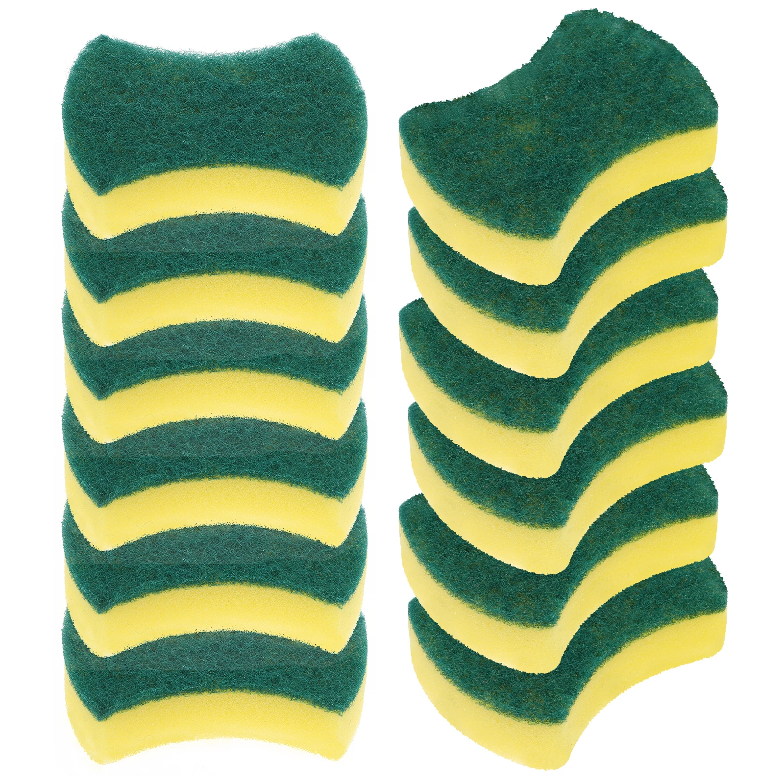 

24pcs Thickened Dishwashing Sponge Scrubbers Reusable Heavy Duty Kitchen Cleaning Pads Multi Use Wok Sponge for Washing Dishes