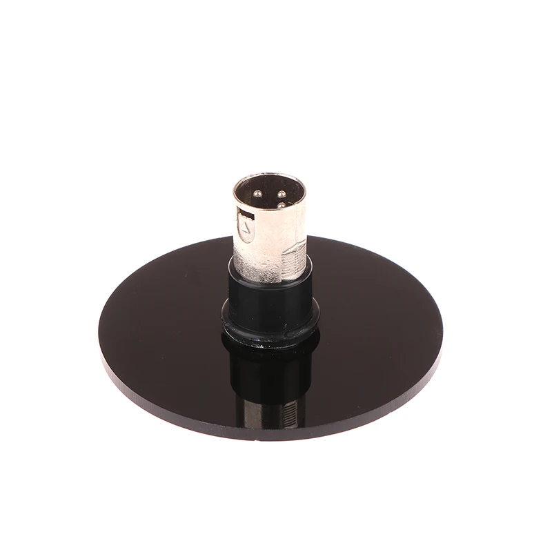 【1Y】DIY 12CM Black Suction Cup Adapter With 3XLR Love Machine Connector For Telescopic Linear Actuator Attachment Holder