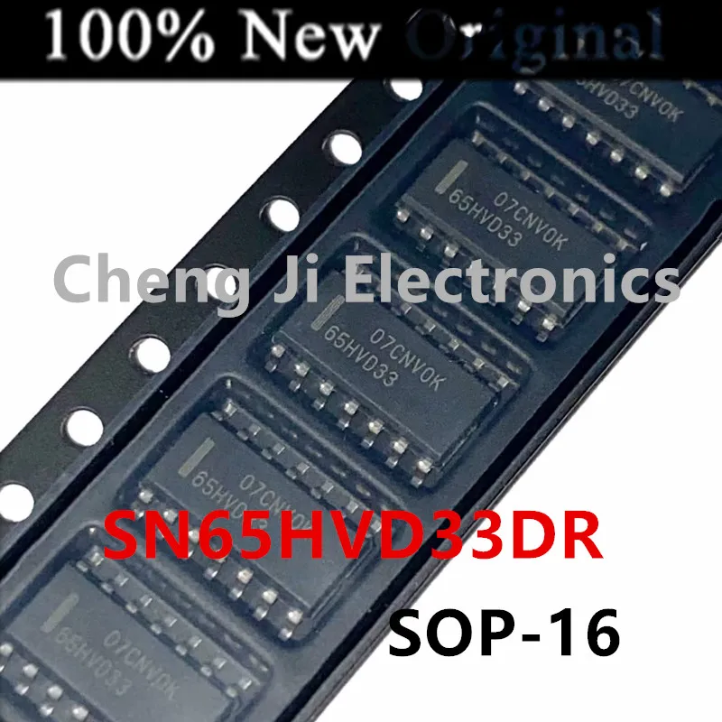 10PCS/Lot   SN65HVD33DR   65HVD33 、SN65HVD485EDR   VP485  New RS-485 driver and receiver chip   SN65HVD33 、SN65HVD485