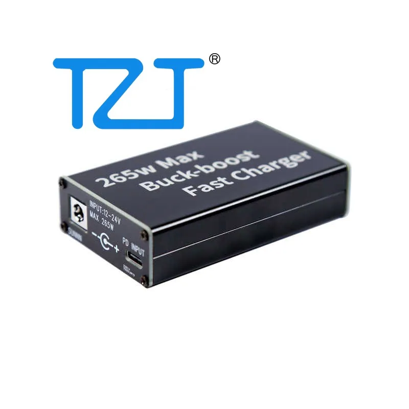 TZT 265W 3CH Buck-Boost Fast Charger Full Protocol Fast Charging Module Desktop Charger for QC3.0 QC5+