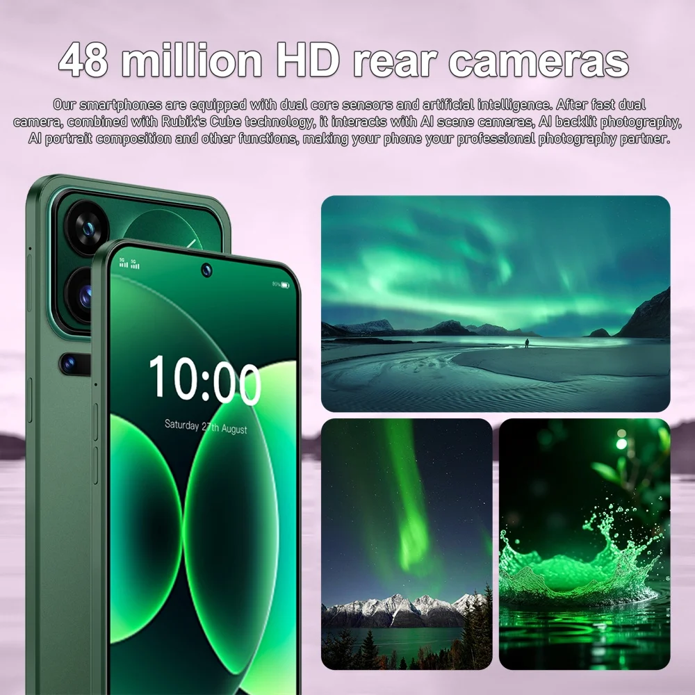 K-Touch M18 Pro Max 7.3 HD Mobile Phones 7800mAh Cell Phone 22GB+2TB Smartphone Android 15 Octa Core Unlocked 5G Dual SIM 16+48MP Camera Cellphones