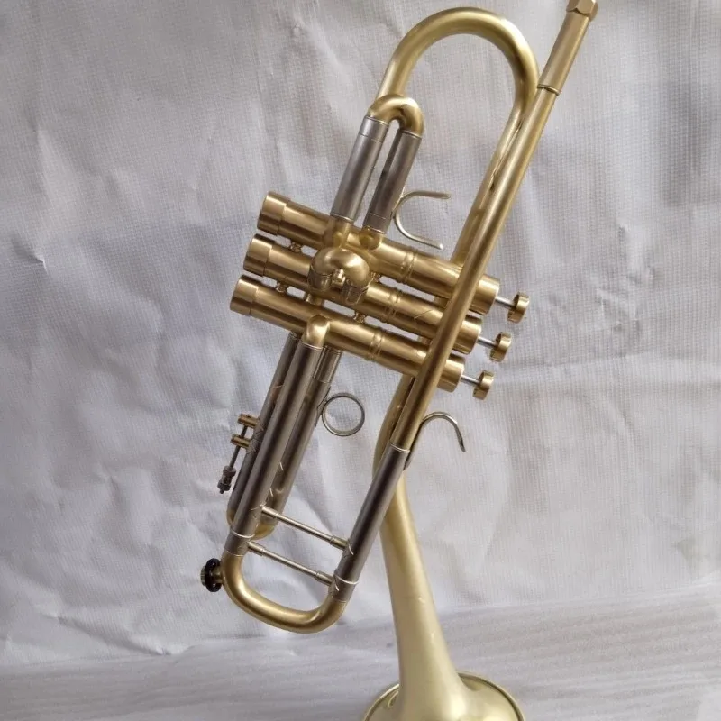 Trumpet Musical Instrument Bell Mouth Gold Brass Trumpet