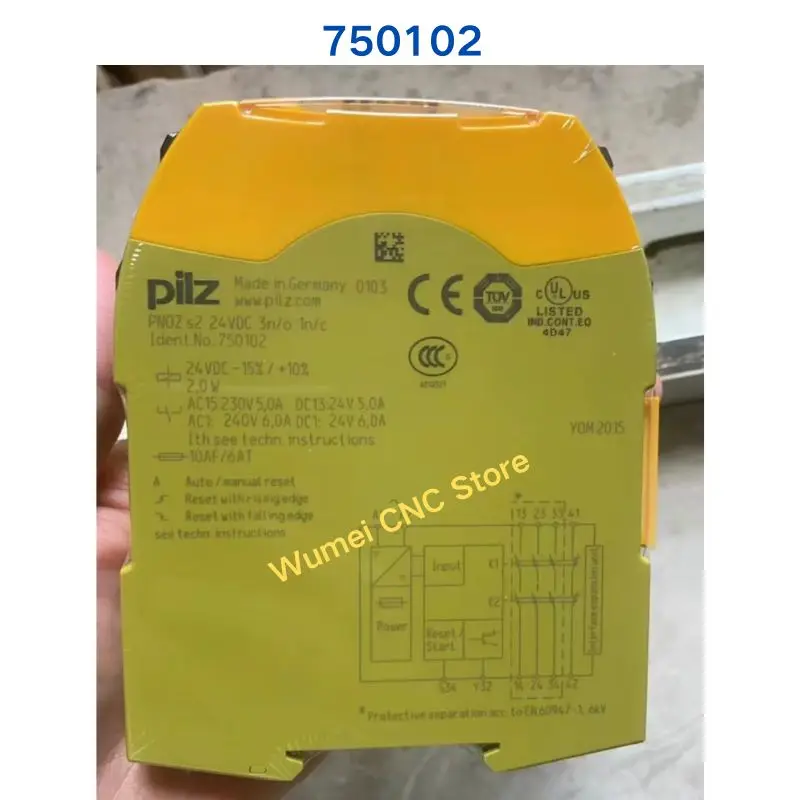 brand new PILZ relay PNOZ s2  750102