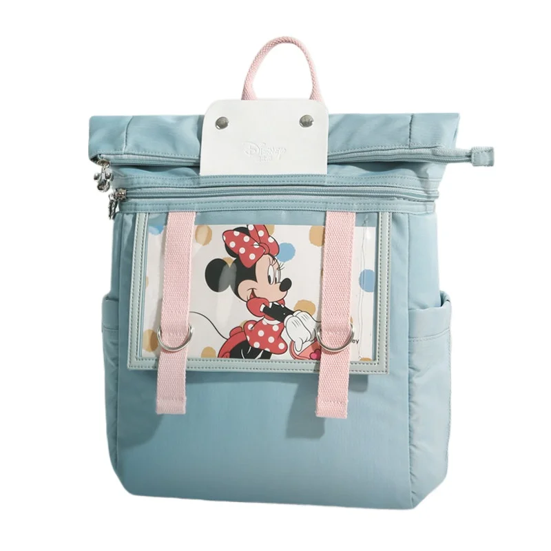 

Disney Luxury Mommy Backpack Purse Handbag for Mothers Babies Multifunctional Fashion New Outdoor Travel Storage Bag